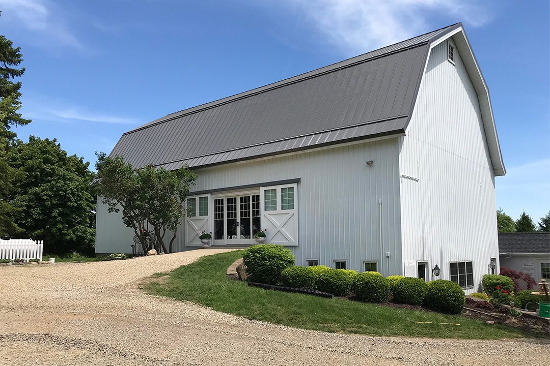High Point Farm barn exterior