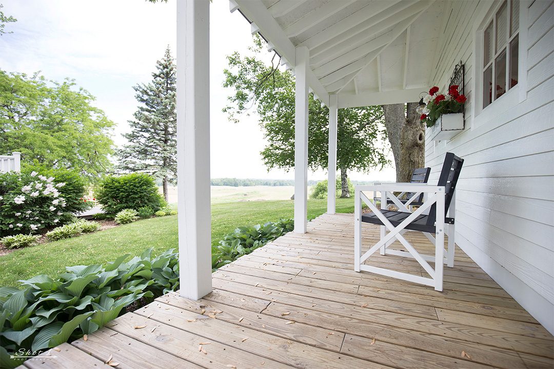 High Point Farm porch view