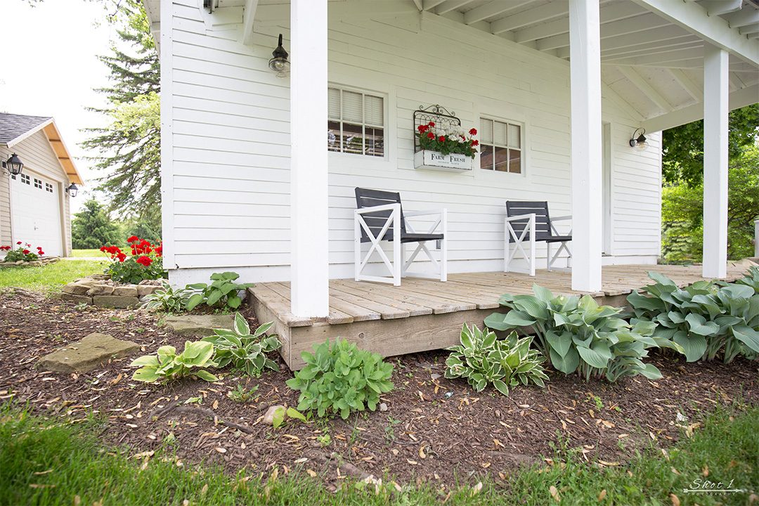 High Point Farm porch